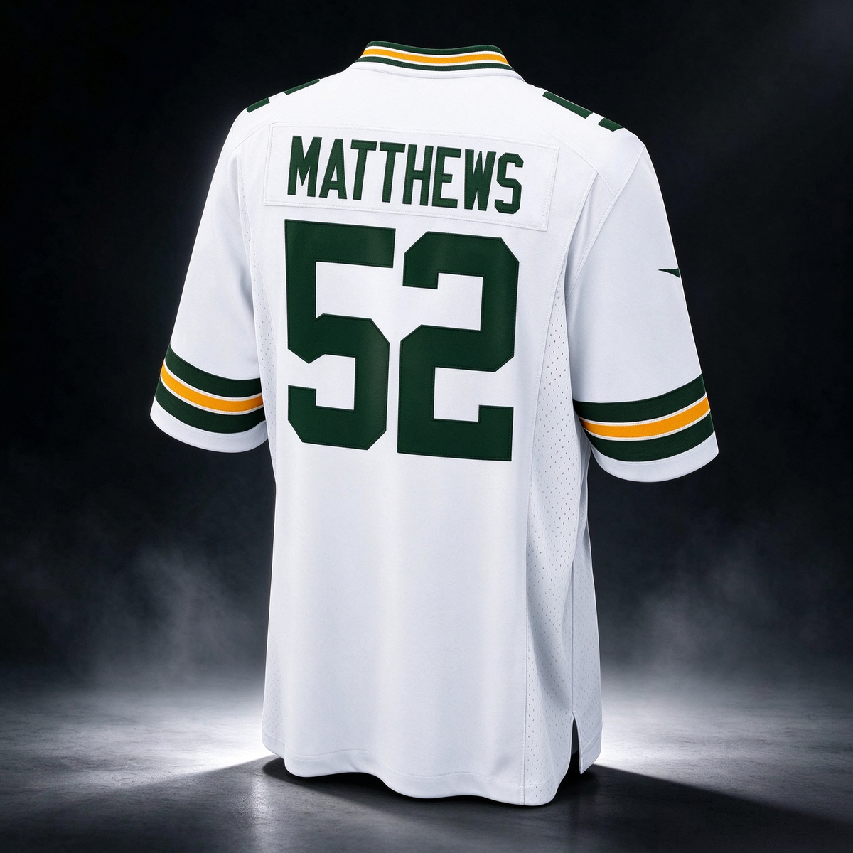GB.Packers #52 Clay Matthews White Game Stitched Football American Jersey