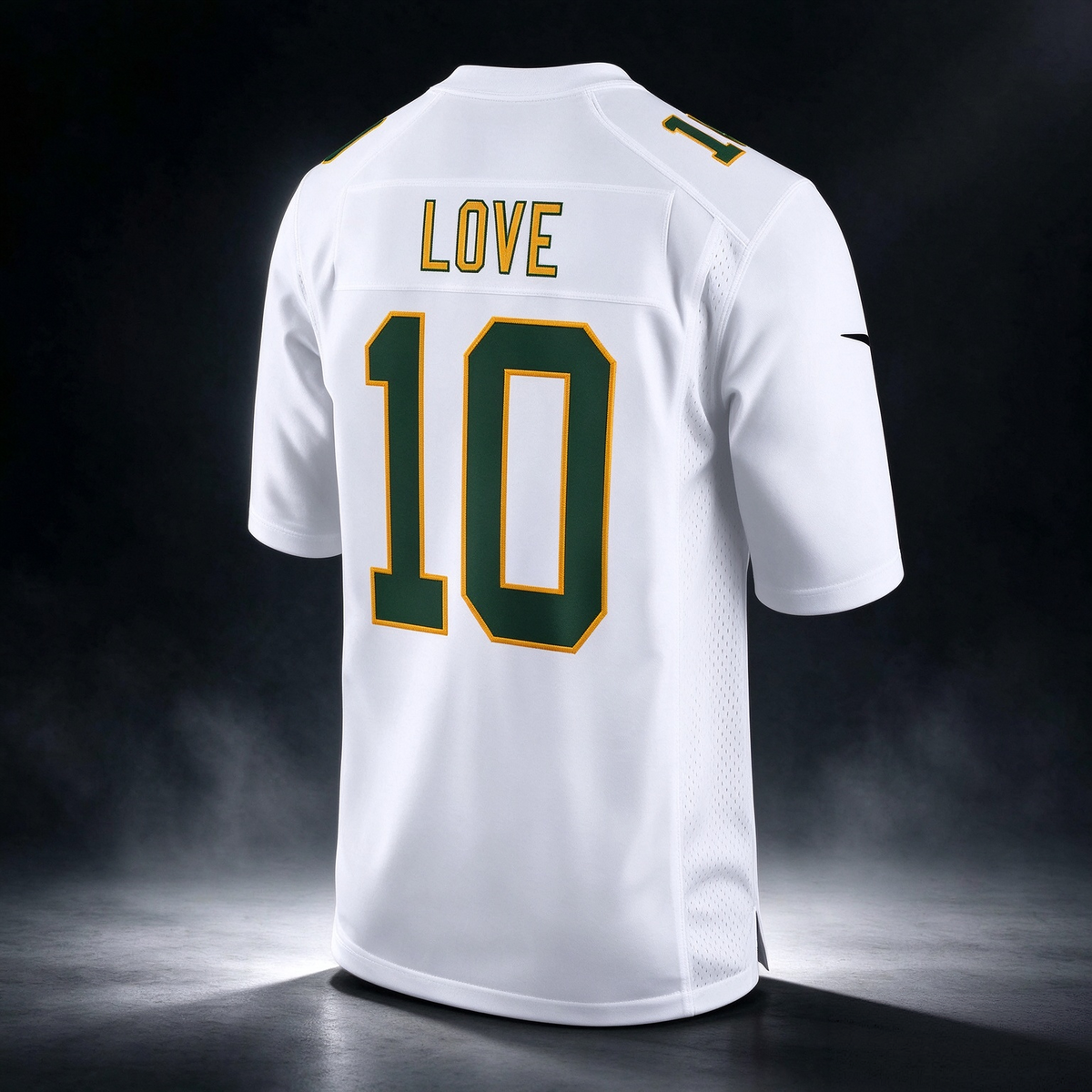 GB.Packers #10 Jordan Love White Fashion Game Stitched Football American Jersey