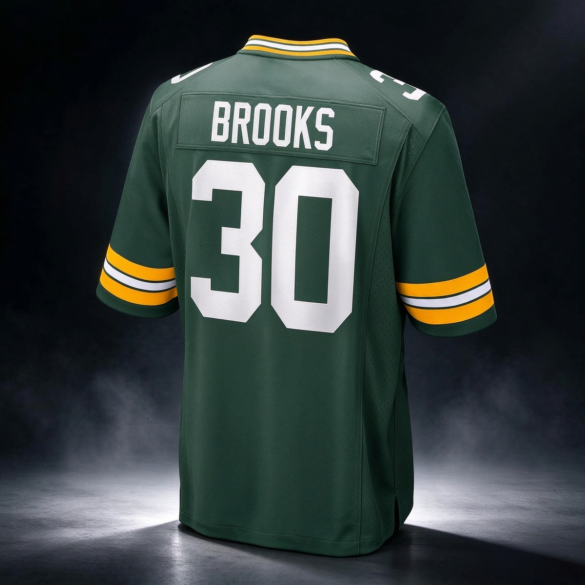 GB.Packers #30 Chris Brooks Green Team Game Stitched Football American Jersey