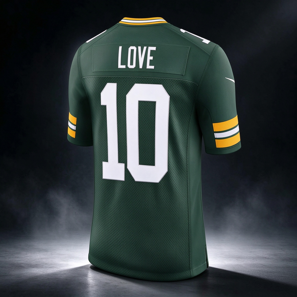 GB.Packers #10 Jordan Love Green Team Vapor Untouchable Limited Stitched Football American Jersey