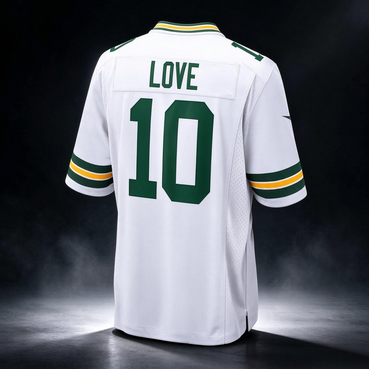 GB.Packers #10 Jordan Love Game Jersey - White Stitched Football American Jersey