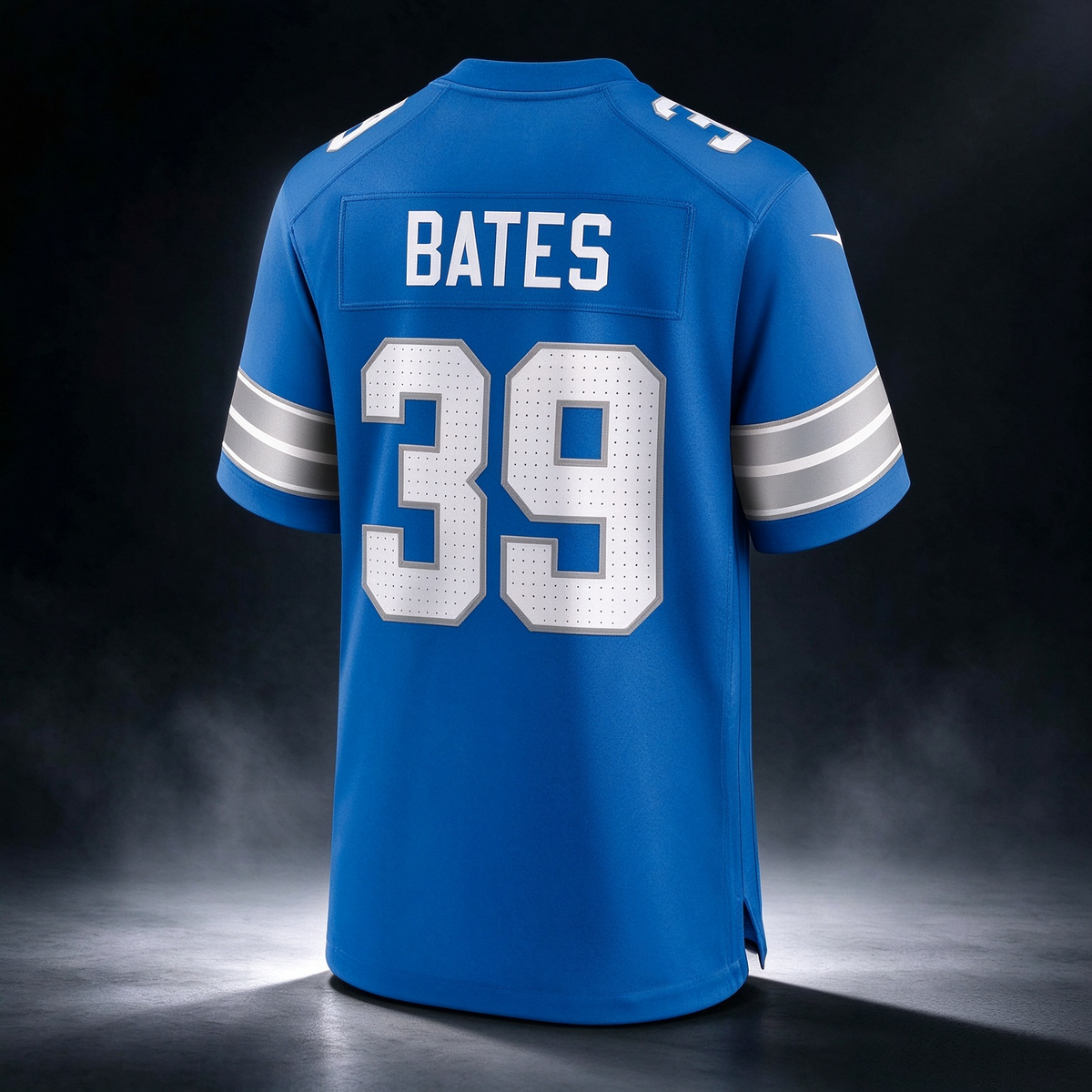 D.Lions #39 Jake Bates Blue Team Game Stitched Football American Jersey