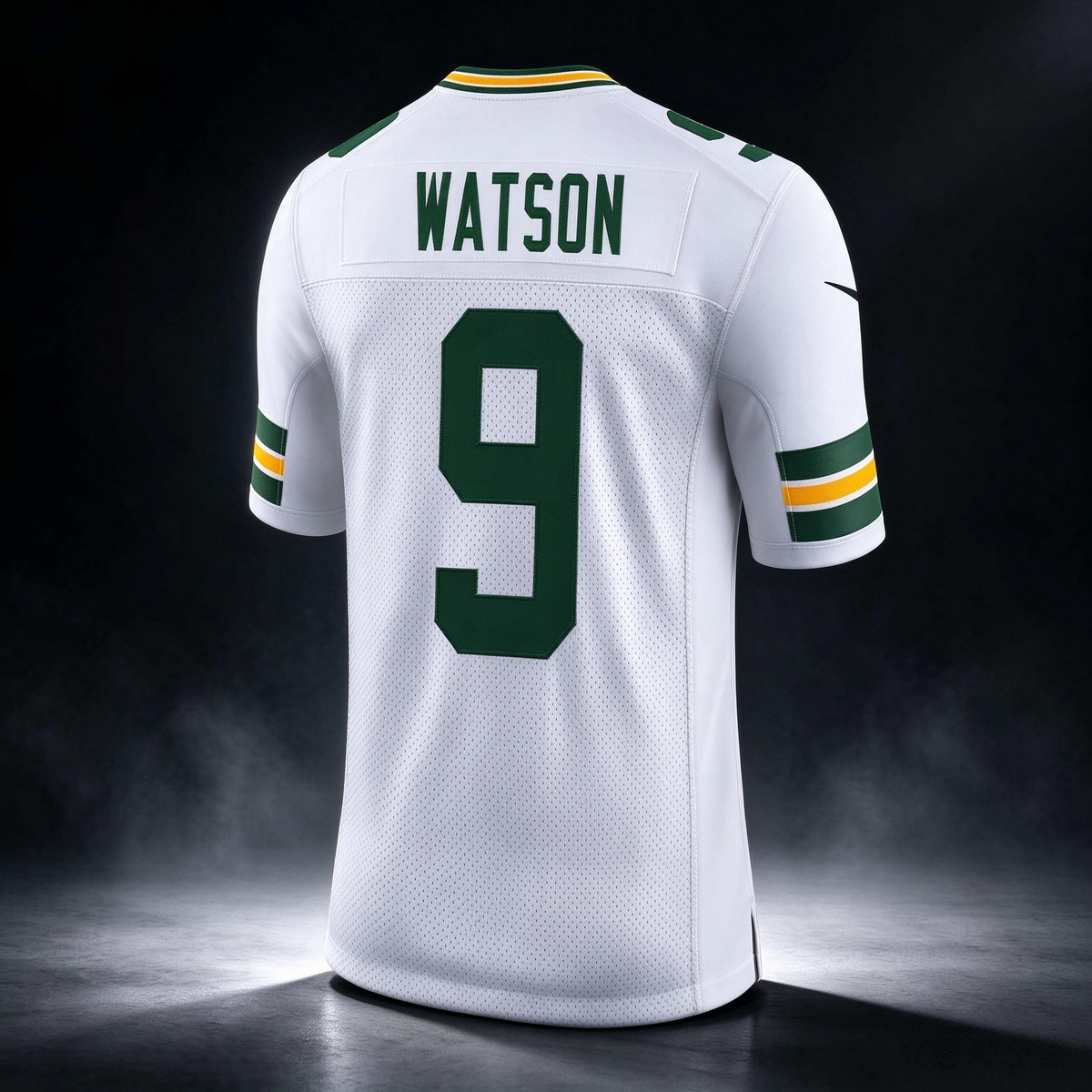 GB.Packers #9 Christian Watson Away Limited Stitched Football American Jersey