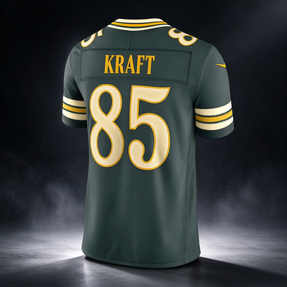 GB.Packers #85 Tucker Kraft Green 2026 Rivalries Collection Limited Football Stitched Jersey