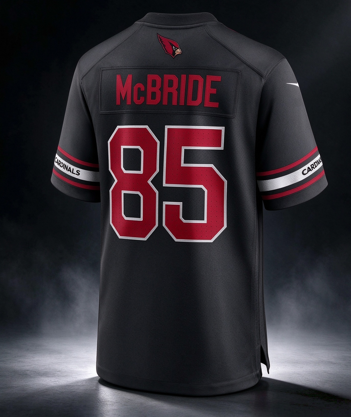 A.Cardinals #85 Trey McBride Black Alternate Game Stitched Football American Jersey