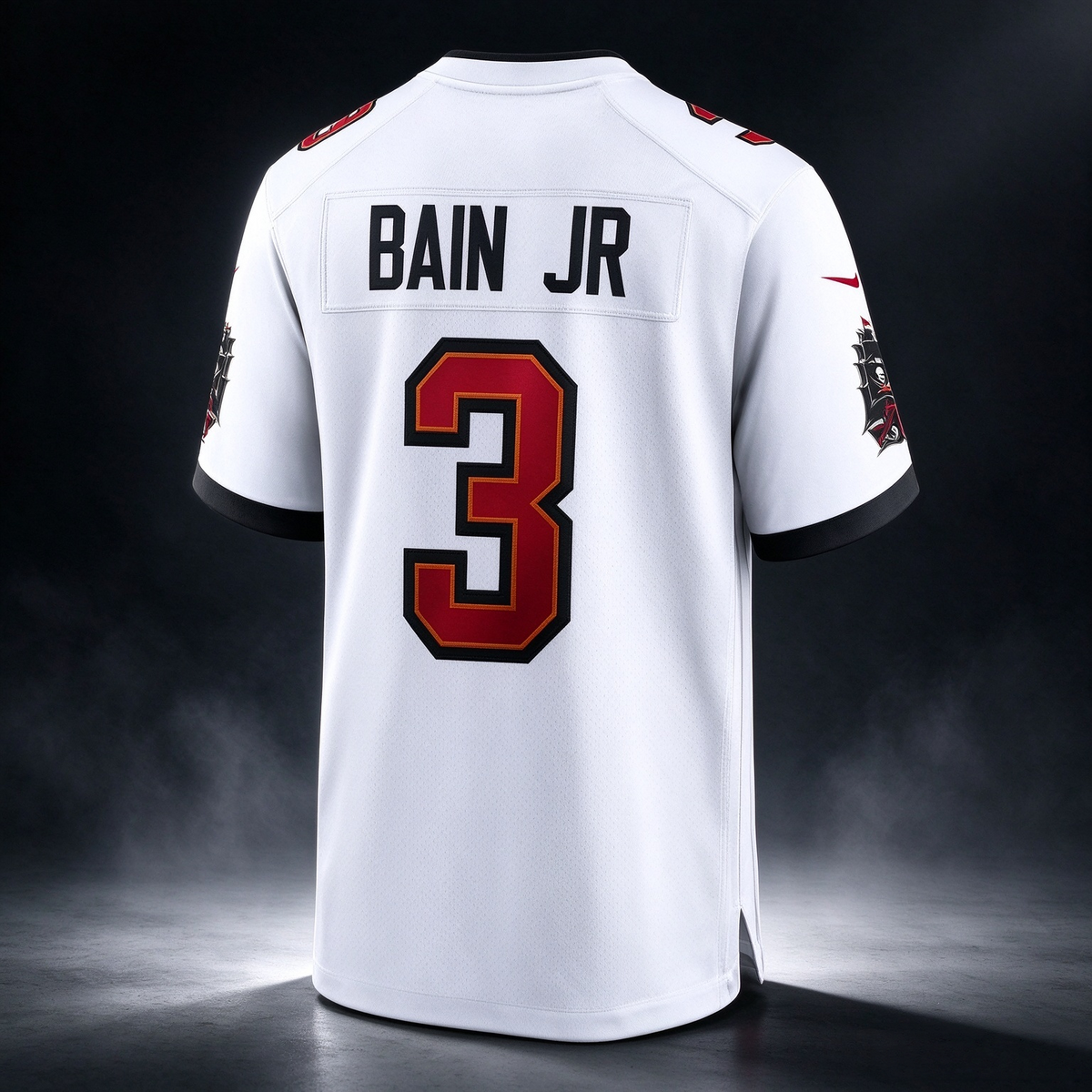 Rueben Bain Jr. Buccaneers #3 White 2026 Draft Game Stitched Football Jersey