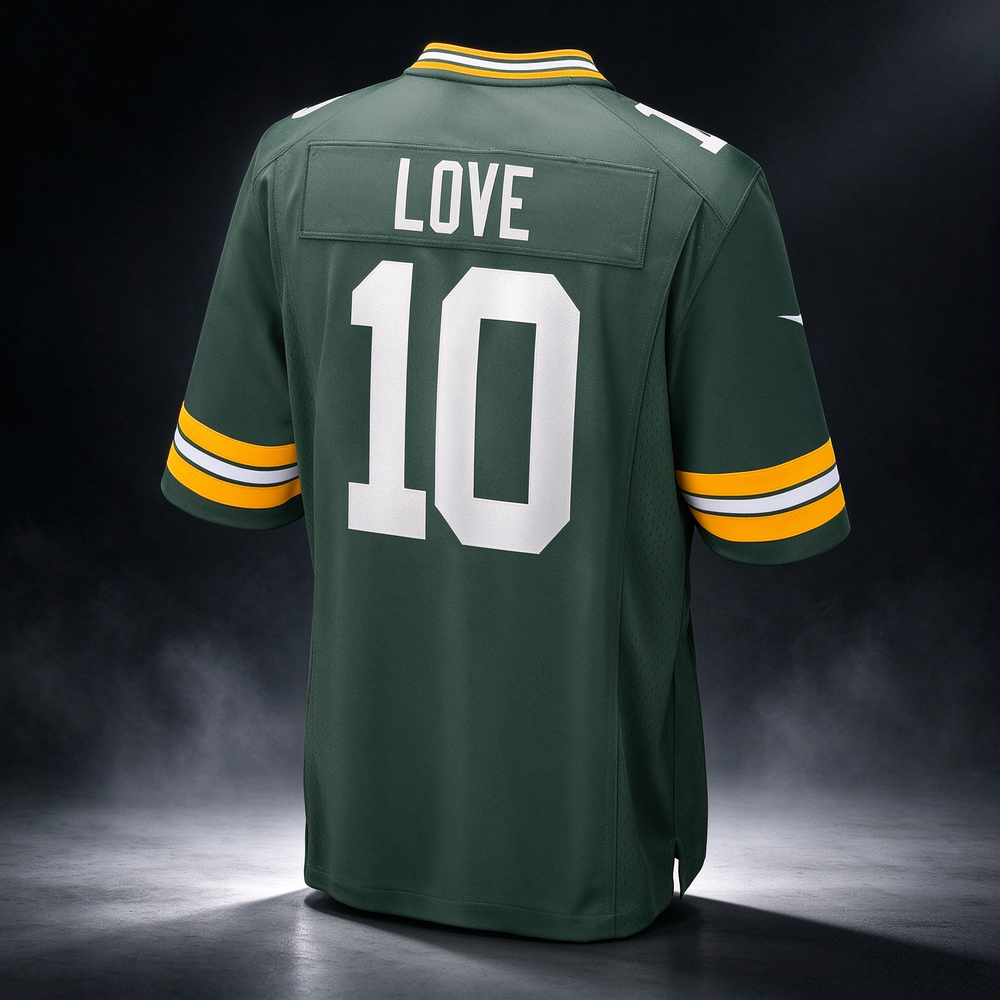 GB.Packers #1 Micah Parsons Green Game Player Stitched Football American Jersey
