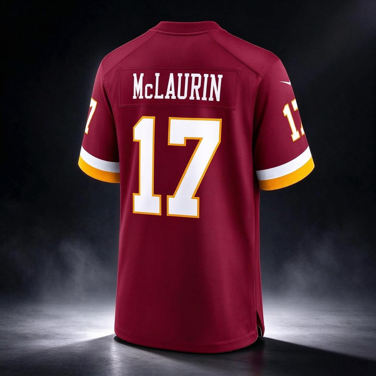 W.Commanders #17 Terry McLaurin Burgundy Game Stitched Football American Jersey