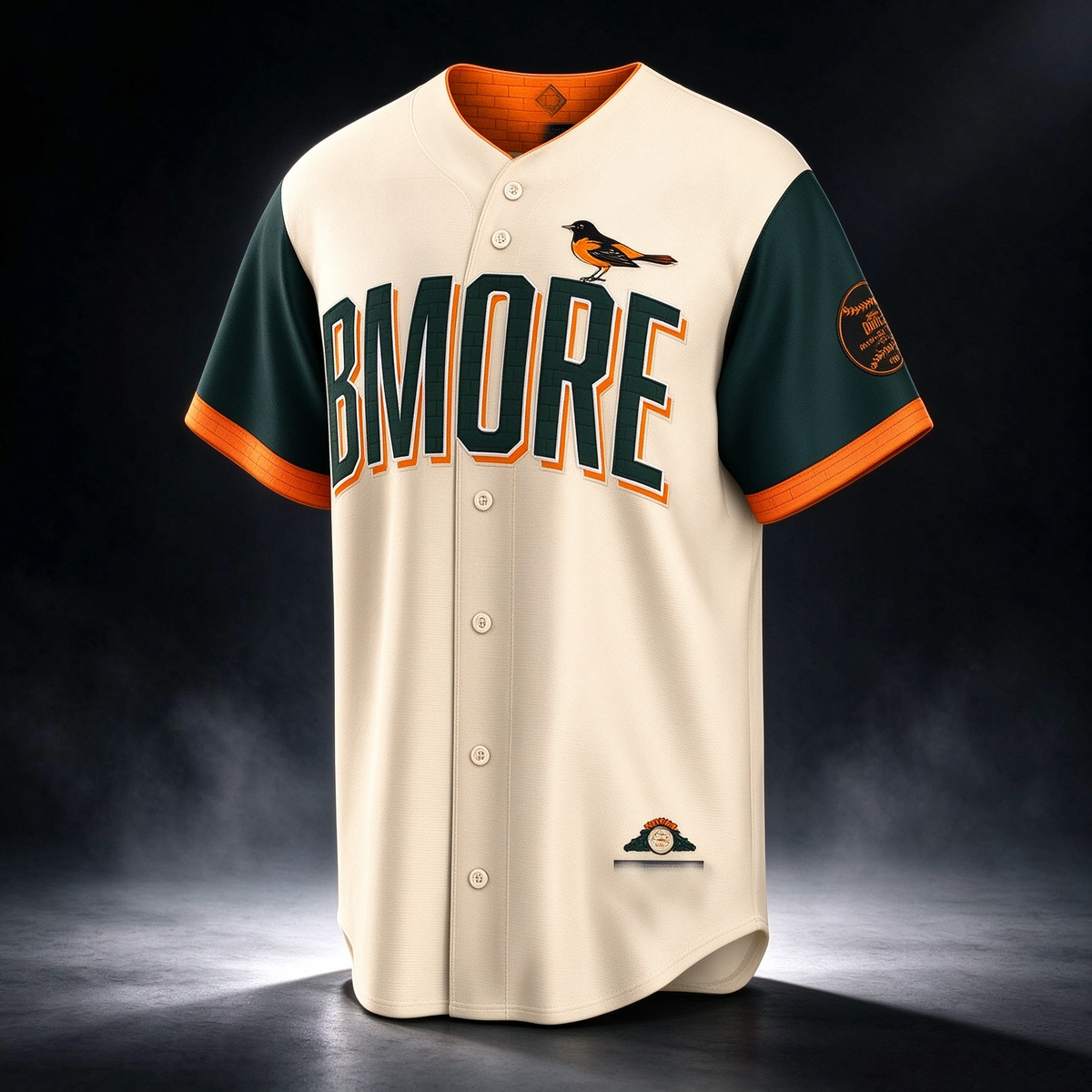 Custom Baltimore Orioles Natural 2026 City Connect Stadium Baseball Jersey
