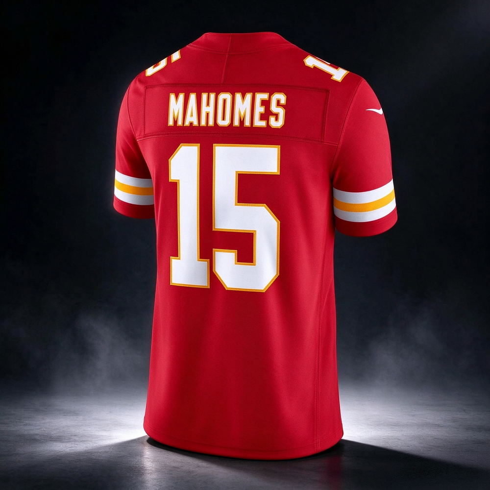 KC.Chiefs #15 Patrick Mahomes Red Team Vapor F.U.S.E. Stitched Limited Football Jersey