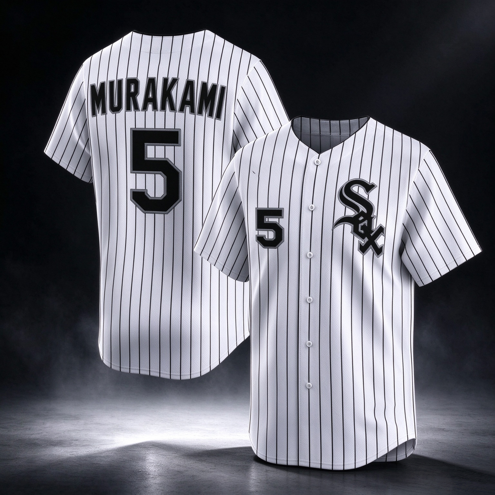 Chicago White Sox #5 Munetaka Murakami White 2025 Home Limited Stitched Baseball Jersey