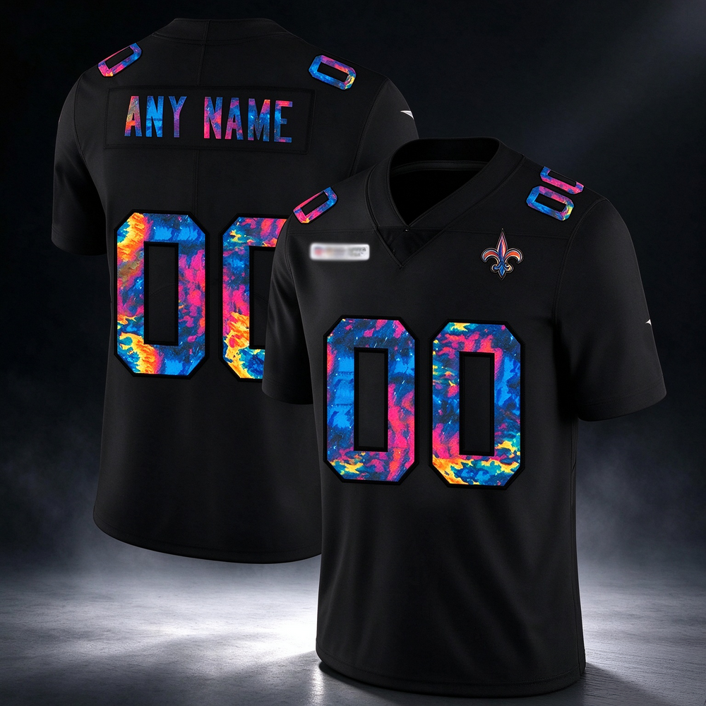 Custom NO.Saints Multi-Color Black 2020 Crucial Catch Vapor Untouchable Limited Football Jersey Marou