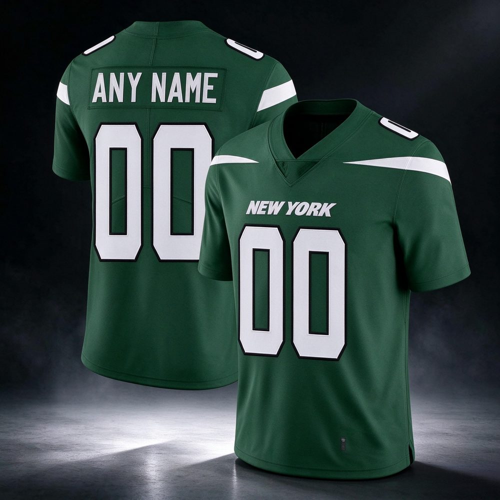 Custom NY.Jets Home Green Vapor Untouchable Limited Football Jersey Marou