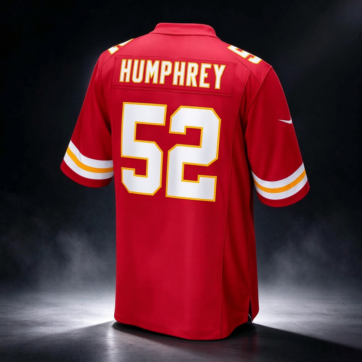 KC.Chiefs #52 Creed Humphrey Red Game Football Jersey MAROU