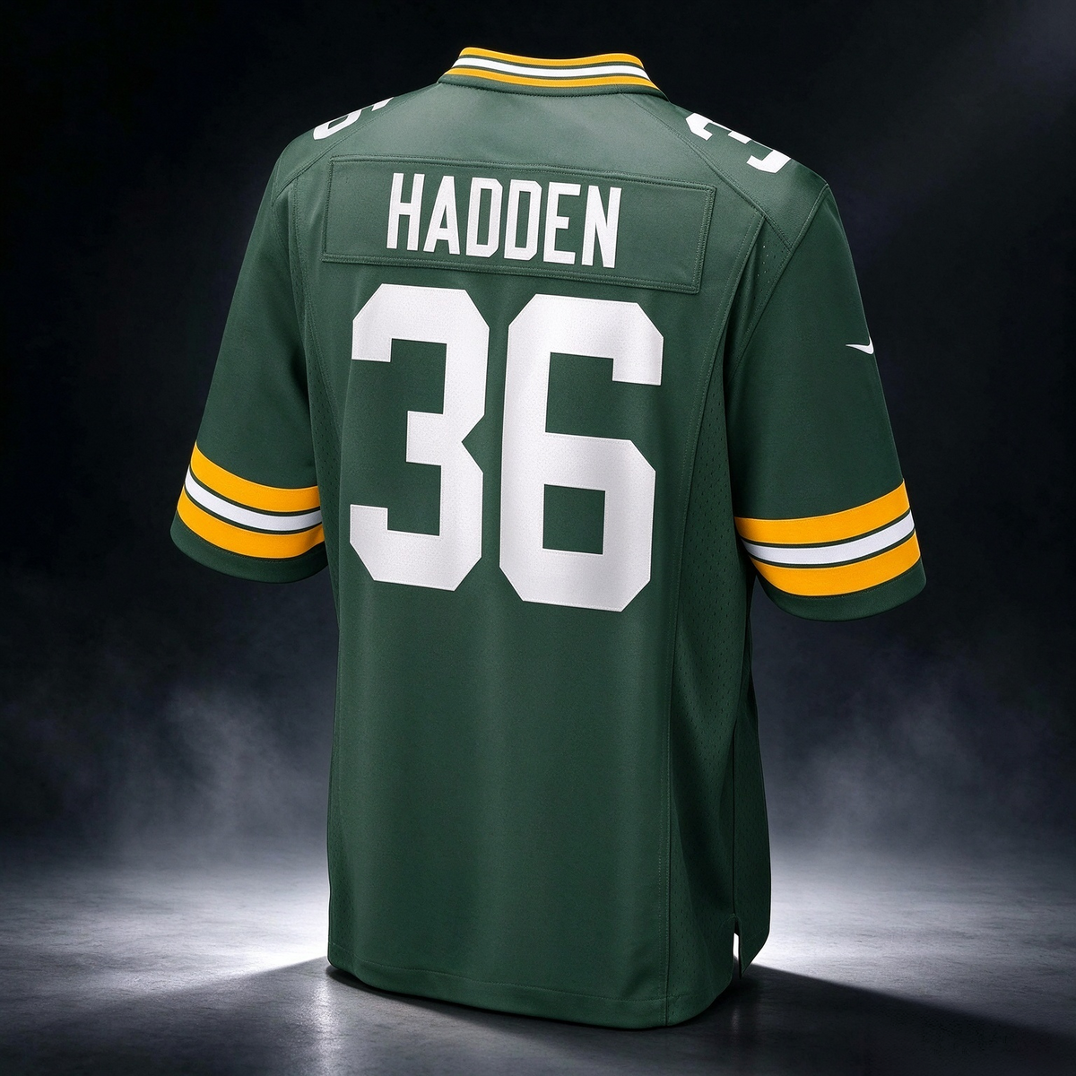 GB.Packers #36 Kamal Hadden Green Team Game Stitched Football American Jersey