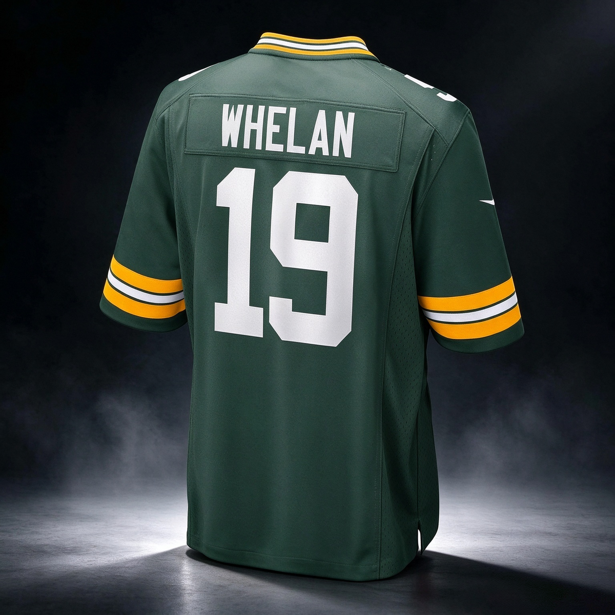 GB.Packers #19 Daniel Whelan Green Game Stitched Football American Jersey