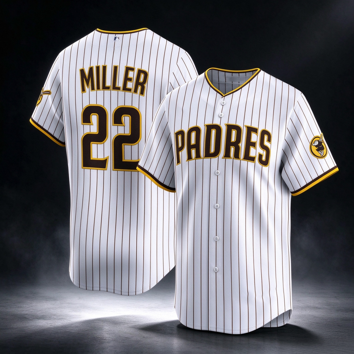 San Diego Padres #22 Mason Miller White Home Limited Player Baseball Jersey