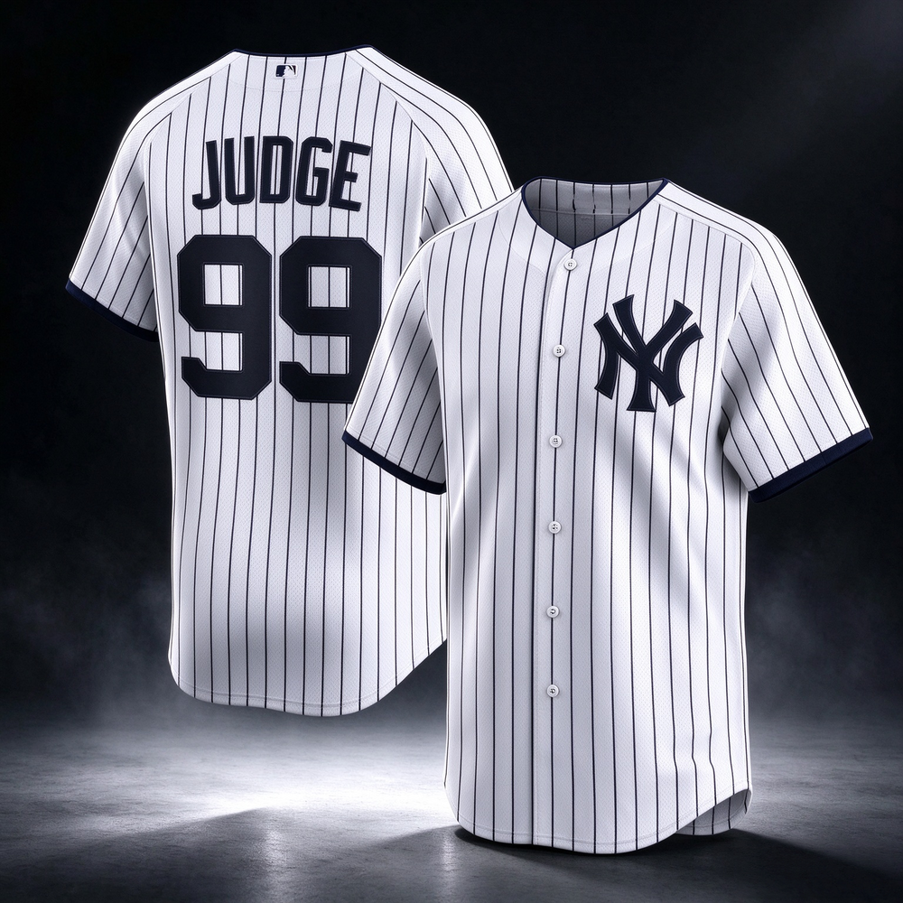 New York Yankees #99 Aaron Judge White Home Limited Player Baseball Jersey